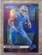 2024 Panini Prizm #94 David Montgomery Purple Prizm 79/125 Detroit Lions