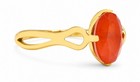 GENUINE 3.25 Cts PADPARADSCHA SAPPHIRE RING 10K SOLID GOLD - Free Appraisal -NWT — photo 5