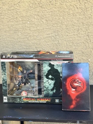 Mortal Kombat 9 Collector's Edition PS3 Bookend & Art Book
