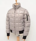Authentic Men's Moncler Auburn Gray Down Puffer Quilted Bomber Jacket Size 3,M