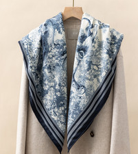 70 Cashmere 30 Silk Scarf Neckerchief Shawl Bandana 53'' tree Print Wrap new