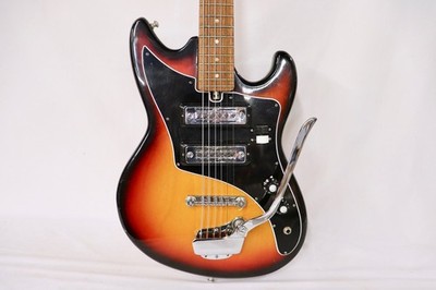 Vintage 1960s Matador Sunburst Electric Guitar - MIJ Teisco/Kawai