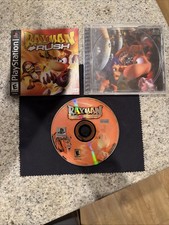 Rayman Rush (Sony PlayStation 1, 2002). Complete W Manual Reg Card. PS1. CIB.