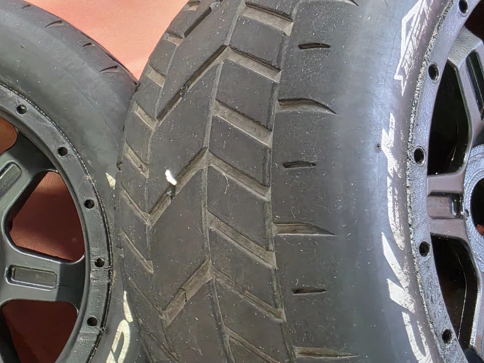 4x Louise MFT X-ROCKET Sport Räder schwarz 24mm ARRMA KRATON/OUTCAST 8S 1:5 - Bild 2 von 4