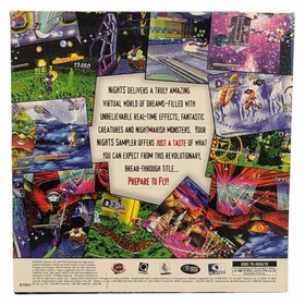 Nights Into Dreams Sampler Demo Sega Saturn Complete In Cardboard Sleeve Tested