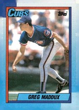 1990 Topps #715 Greg Maddux