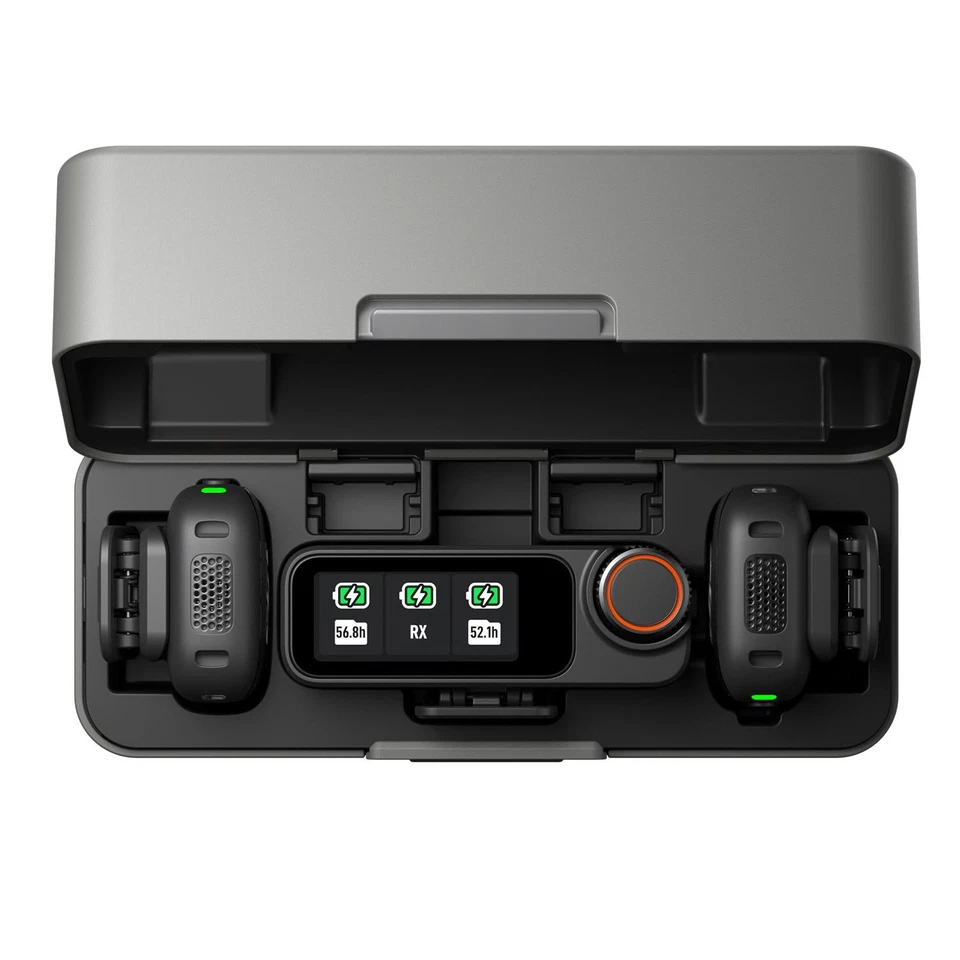 DJI Mic 3 Wireless Microphone - Dual Transmitter Set with Charging Case - Image 3 of 4