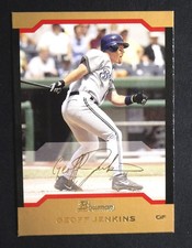 2004 BOWMAN GOLD Geoff Jenkins #80