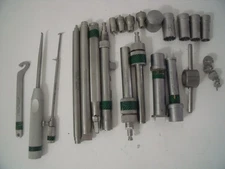 Lot of 25 Cloward Bone Dowel System Neuro Spine Instruments!