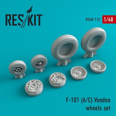 ResKit RS48-0112 - 1:48 F-101 (A,C) Voodoo wheels set