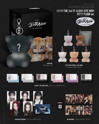 GIFT] MEOVV THE 2nd EP Album [ BITE NOW ] KITTY PLUSH Ver | eBay