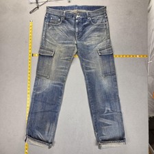 VTG Neighborhood Jeans Mens Selvedge Blue Car...