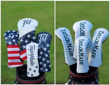 Taylormade Leather Headcover Driver, Fairway Wood, Hybrid