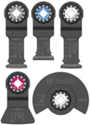 Bosch OSL005C 5 pc. Starlock  Oscillating Multi-Tool Accessory Blade Set