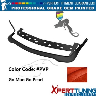 Fits 15-23 Dodge Challenger Hellcat 2DR Front Bumper Lip Spoiler PP Painted #PVP