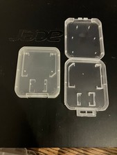 Lot OF 14 NEW SD Card Holder Plastic Memory Card Case Holder Storage -USA-