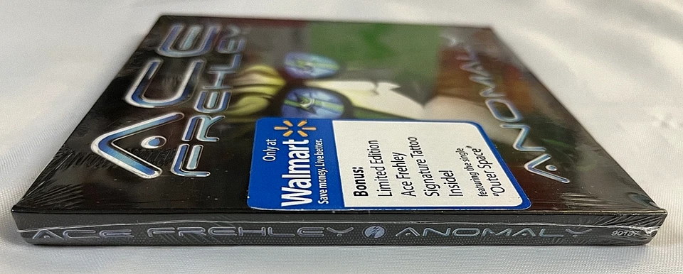 Ace Frehley - Anomaly CD Bonus Signature TATOO 2009 Walmart Sticker KISS SEALED - Image 2 of 4