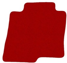 Fußmatte FAHRER, Teppich für Kia Optima IV 2015-2020, Rot x14 Rand