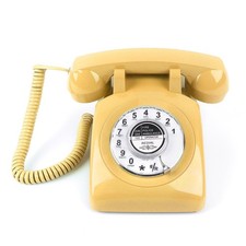 Rotary Phone, Desk Phones, Retro Phones for Landline, Vintage Corded Telephon...