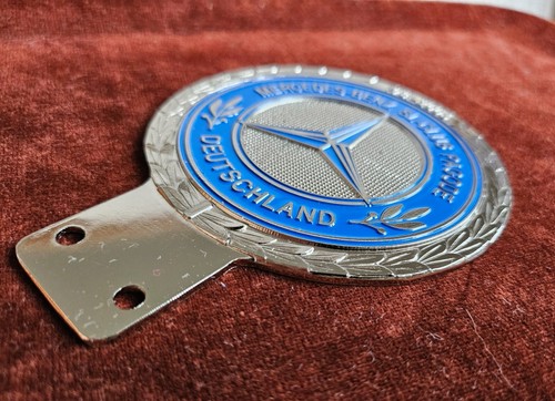 VINTAGE AUTOMOBILE RADIATOR CAR BADGE # MERCEDES BENZ SL CLUB PAGODE W113 2006 - Picture 4 of 5