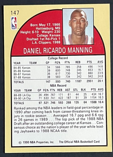 1990-91 Hoops Basketball Cards Complete Your Set U-Pick (#'s 1-223b) NM to Mint - Picture 305 of 461