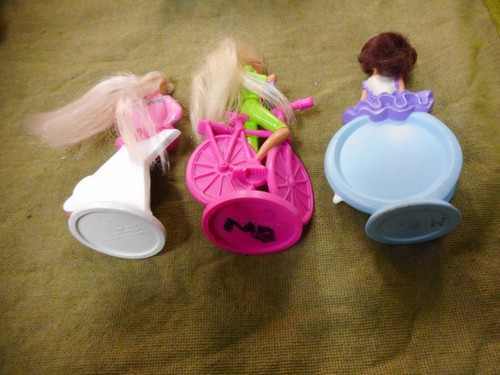 #FF. FIVE DIFFERENT 1993 BARBIE DOLL McDONALDS TOYS - Picture 6 of 6