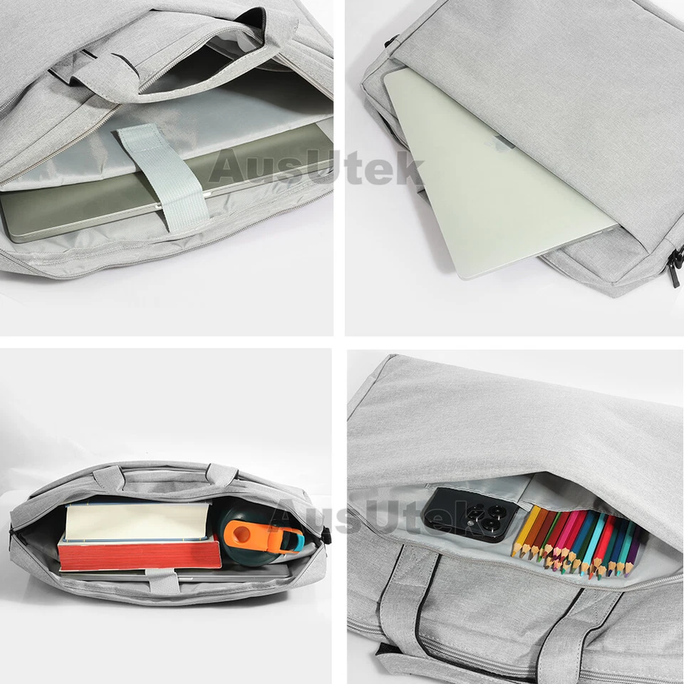 15-17" Laptop Shoulder Bag Sleeve Briefcase Case For Macbook Lenovo HP Dell Sony - image 3 of 4
