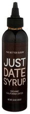 Just Date Syrup Organic California Dates Syrup 8.8 Oz