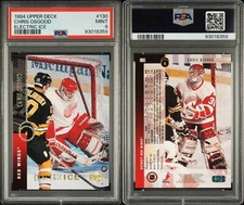 1994 UPPER DECK #130 Chris Osgood ELECTRIC ICE ROOKIE RC PSA 9 MINT SSP POP 1