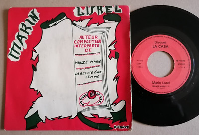 MARIN LUREL Manzè Marie / La beauté d'une femme 7'' 45T Single