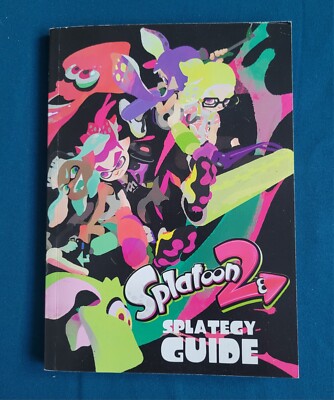 Splatoon Text Guide Splatoon 2 Strategy Guide Nintendo Switch Book ~ Splategy Guide | eBay