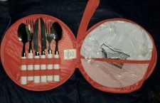 New Sunnylife Picnic Set Cutlery & Plate Dish Set for 2 Fab fit fun