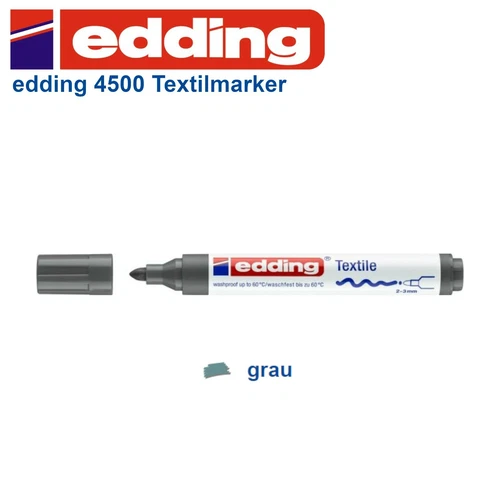 Edding 4500 Textilmarker Textil Marker Stift T-Shirt Stoff - Bild 7 von 17
