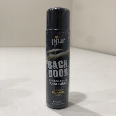 New Pjur Back Door Silicone Based Anal Glide Lubricant Lube w/ Jojoba 100 ml