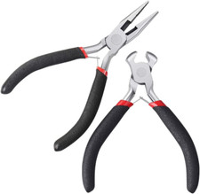 2-Pack Zipper Repair Kit - Install Pliers and Tool for Zipper Replacement, Hand