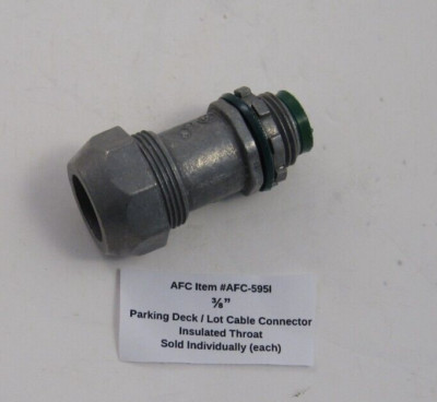 AFC AFC-595I 3/8'' Insulated Parking Deck / Lot Connector - Prepaid Shipping
