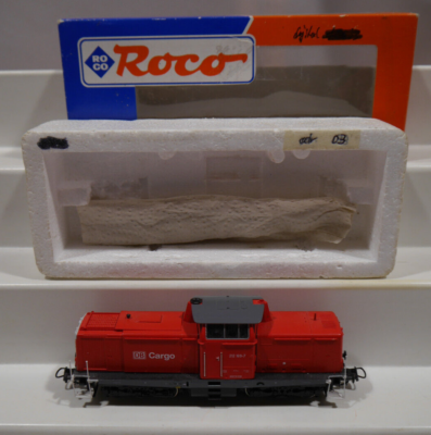 Roco Locomotive Diesel BR 212 Rouge – Échelle HO – Modélisme Ferroviaire – Neuf