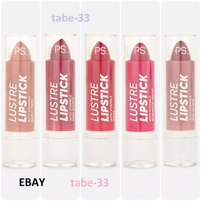 P.S. Primark Lustre Satin Lippenstift Damen Frauen Mädchen Markup Beauty Produkt 3g