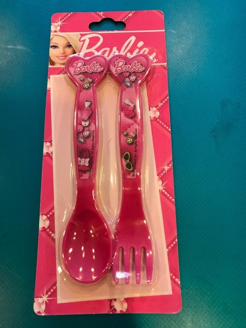barbie cutlery