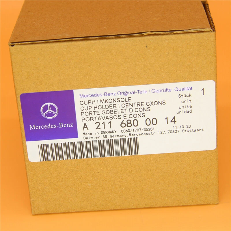 Novo porta-copo retrátil para bebidas One para Mercedes W211 E320 E350 E500 W219 - Imagem 2 de 4