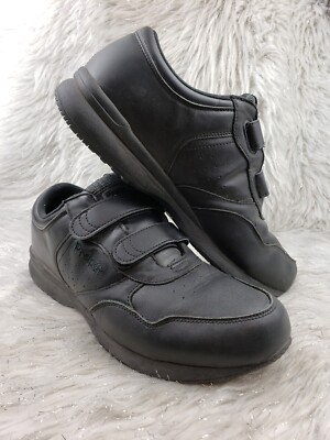 PROPET Lifewalker Black Leather Casual Comfort Walking Shoes  display picture 1