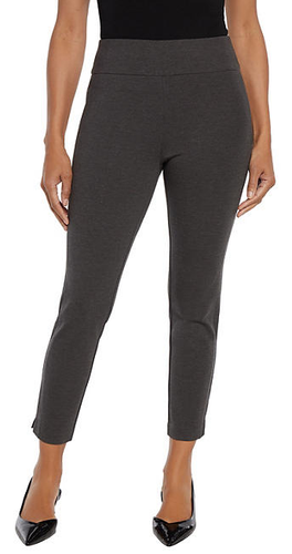 Express Women's Ponte Pant, Size X-Large, Charcoal Heather, Free Shipping - 第 1/7 張圖片