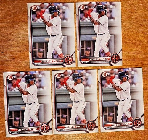 BOSTON RED SOX TOP PROSPECTS Marcelo, Mikey Romero, Masataka, Blaze Jordan - Picture 33 of 36