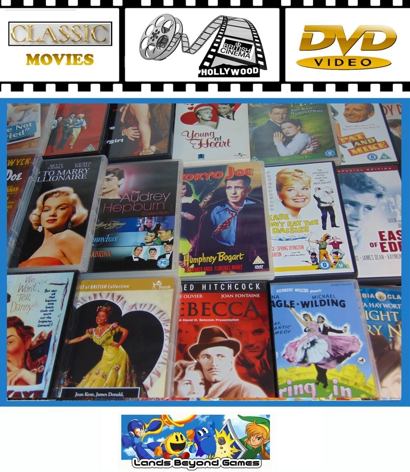 Classic Hollywood & British Film DVD (1930's 1940's 1950's Drama War Musical) - Image 2 of 3