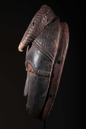 art africain Masque Yohouré 862 - Photo 9 sur 10