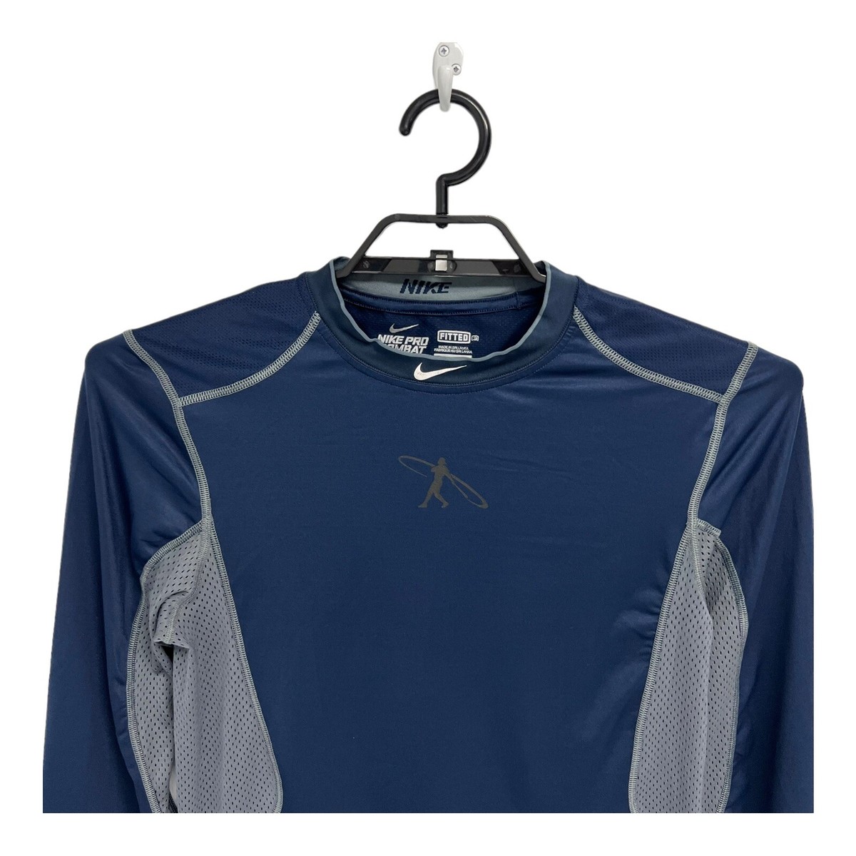 NIKE PRO COMBAT　MLB FITTED Mサイズ　3枚セット Nike Pro Combat Baseball 3/4 Sleeve Crew Neck Shirt Men's XL