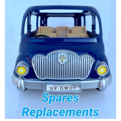 sylvanian families blue car