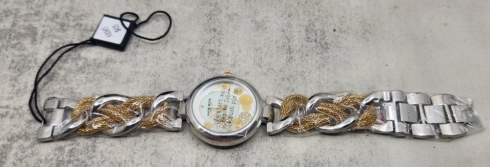 Akribos XXIV女式正装手表。 多功能脸。 AK643TG 银色 — 第 2/4 张图片