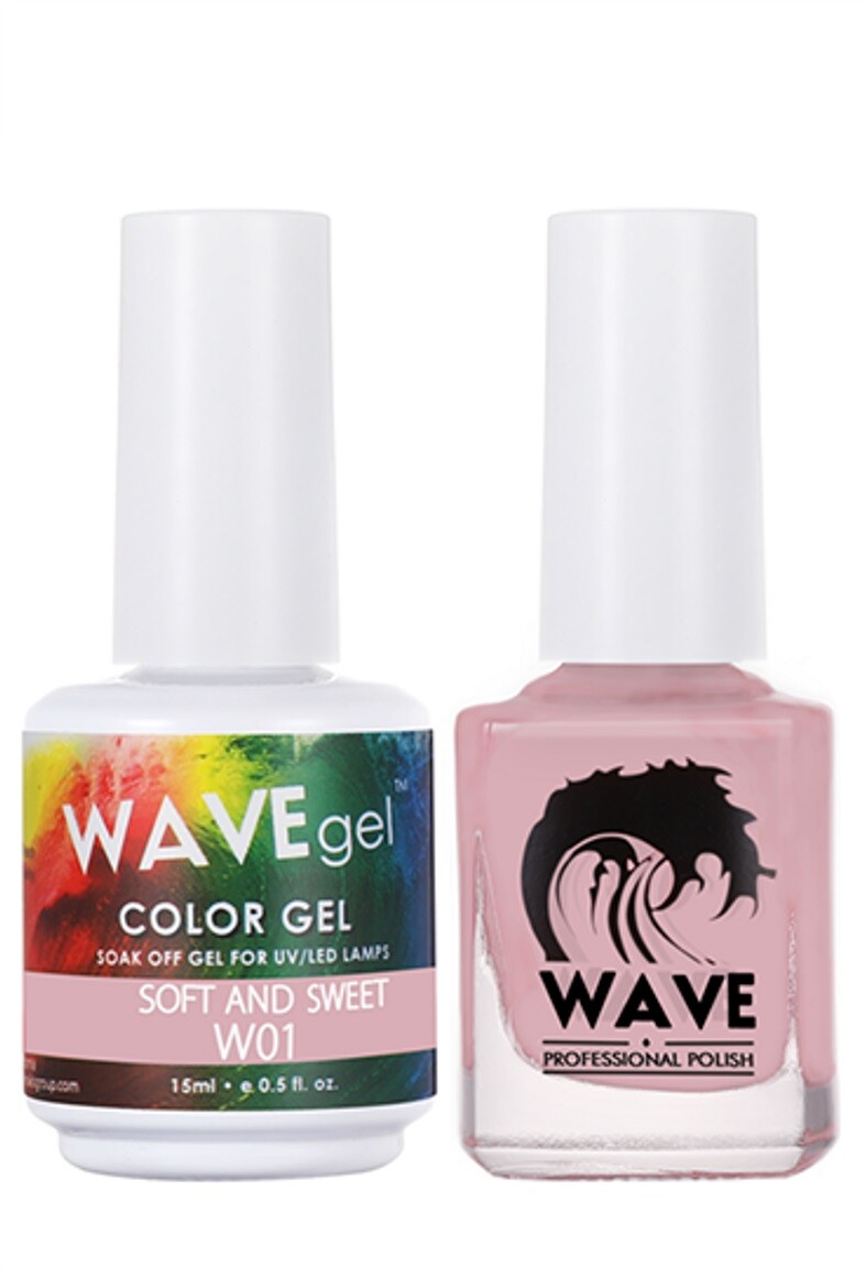 Wave Gel Simplicity 4 in 1 matching Gel Lacquer & Acrylic Dip