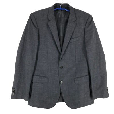 HUGO VOSS Herren 96% Wolle Huge4 Genius3 Blazer Jacke Größe 50 - M